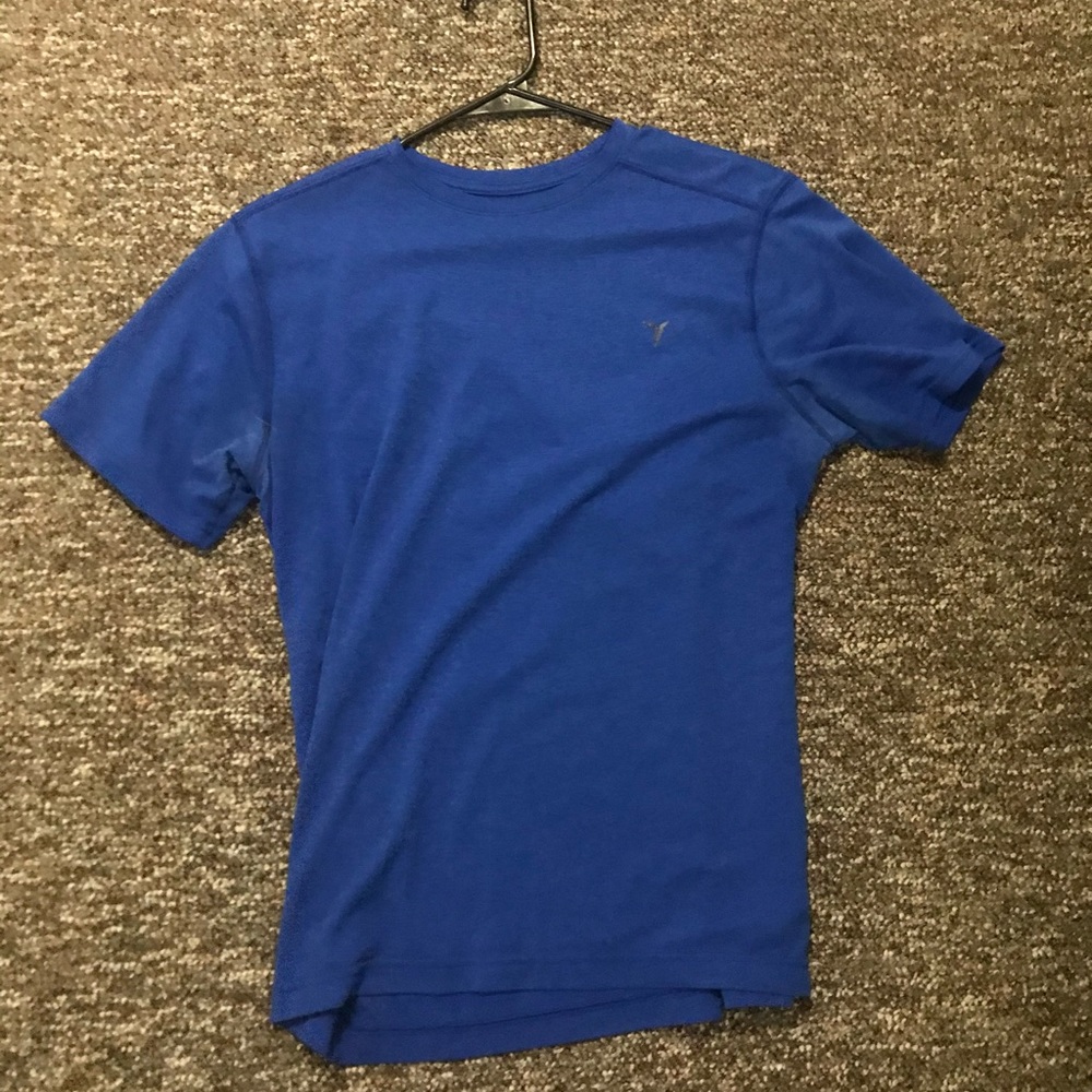 Blue tee